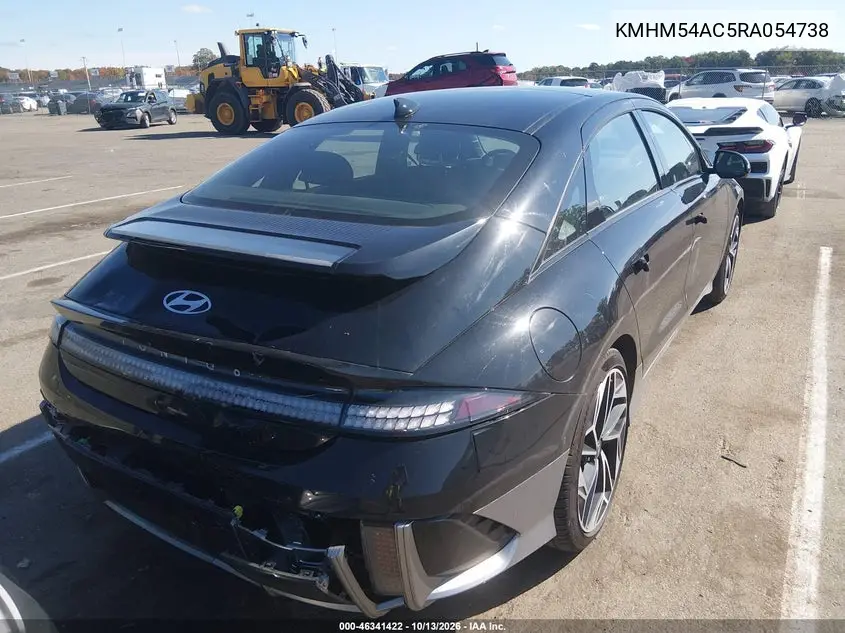 2024 HYUNDAI IONIQ 6 VIN KMHM54AC5RA054738 — фото 4