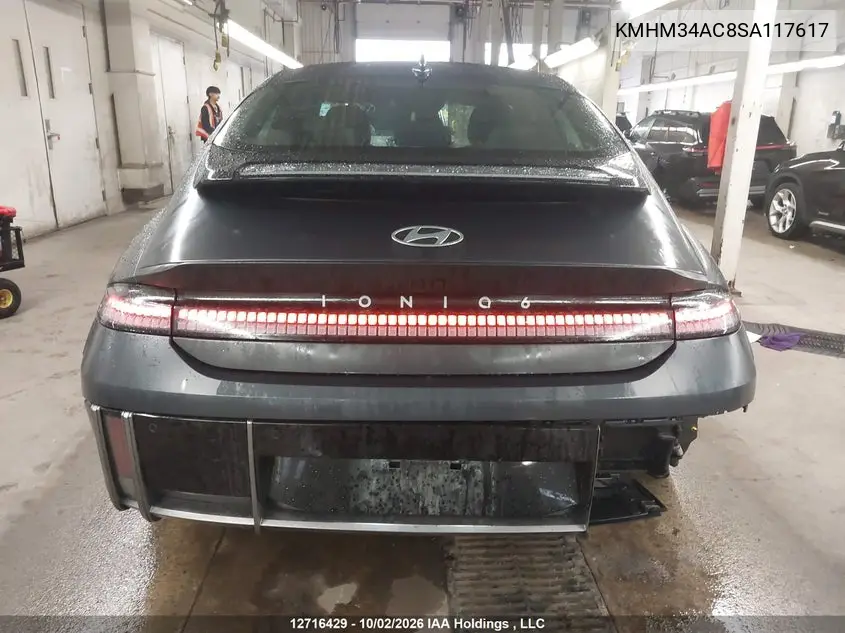 2025 HYUNDAI IONIQ 6 VIN KMHM34AC8SA117617 — фото 16