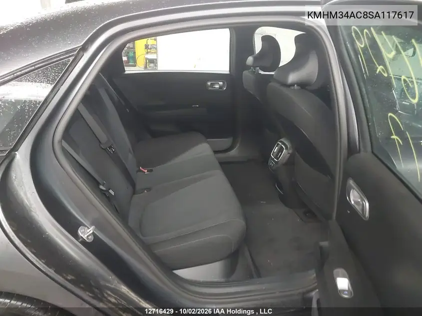 2025 HYUNDAI IONIQ 6 VIN KMHM34AC8SA117617 — фото 8