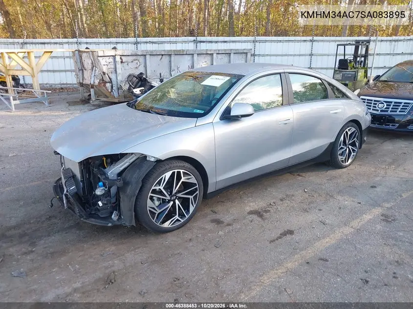 2025 HYUNDAI IONIQ 6 VIN KMHM34AC7SA083895 — фото 2