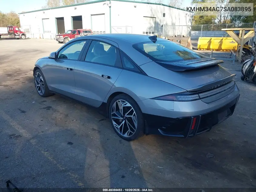 2025 HYUNDAI IONIQ 6 VIN KMHM34AC7SA083895 — фото 3