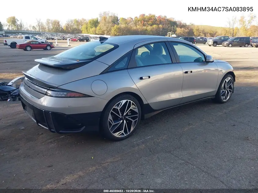 2025 HYUNDAI IONIQ 6 VIN KMHM34AC7SA083895 — фото 4