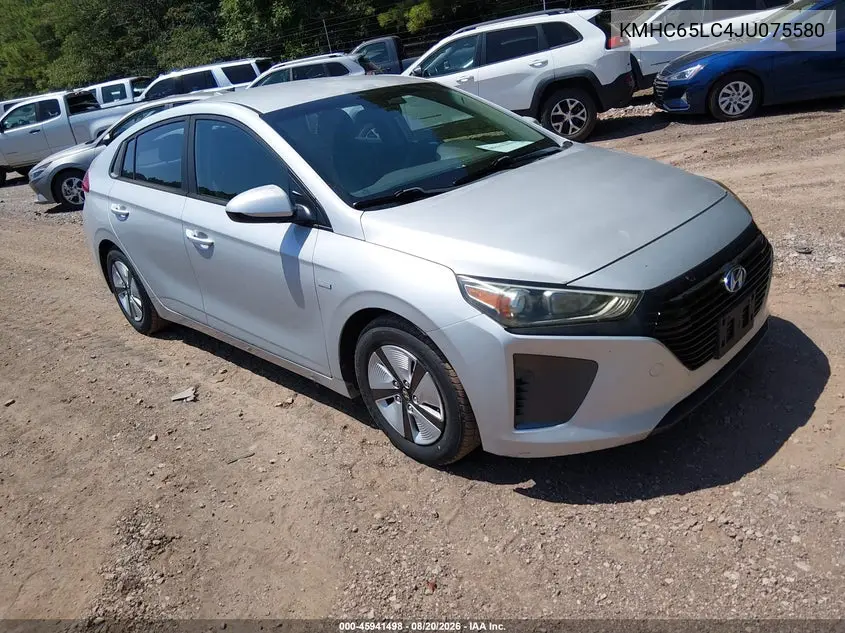 HYUNDAI IONIQ 2018, VIN KMHC65LC4JU075580