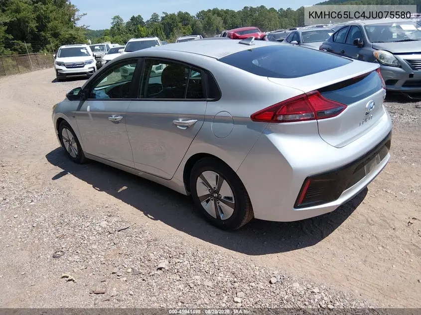 2018 HYUNDAI IONIQ VIN KMHC65LC4JU075580 — фото 3