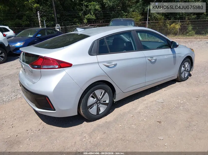 2018 HYUNDAI IONIQ VIN KMHC65LC4JU075580 — фото 4
