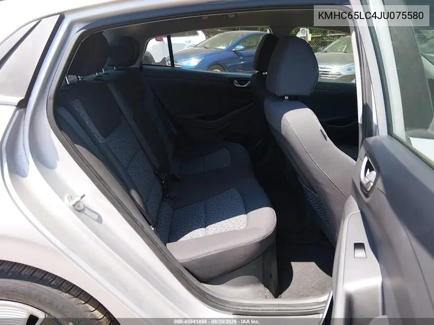 2018 HYUNDAI IONIQ VIN KMHC65LC4JU075580 — фото 8