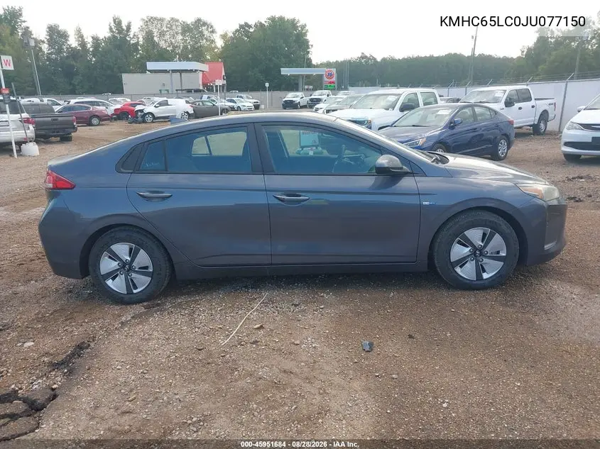 2018 HYUNDAI IONIQ VIN KMHC65LC0JU077150 — фото 14
