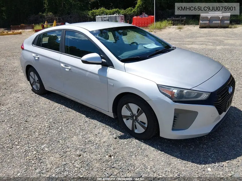 HYUNDAI IONIQ 2018, VIN KMHC65LC9JU075901