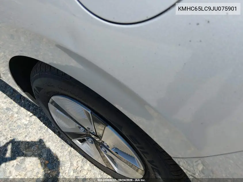 2018 HYUNDAI IONIQ VIN KMHC65LC9JU075901 — фото 12