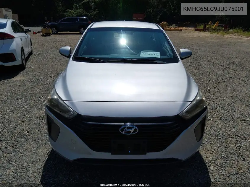 2018 HYUNDAI IONIQ VIN KMHC65LC9JU075901 — фото 17