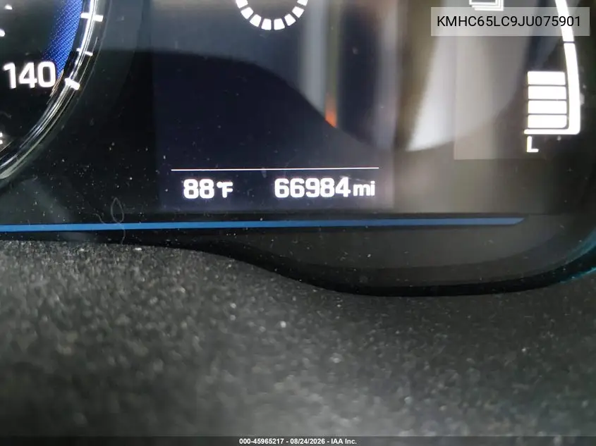 2018 HYUNDAI IONIQ VIN KMHC65LC9JU075901 — фото 20