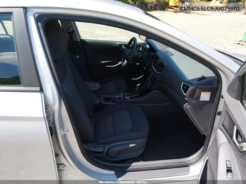 2018 HYUNDAI IONIQ VIN KMHC65LC9JU075901 — фото 5