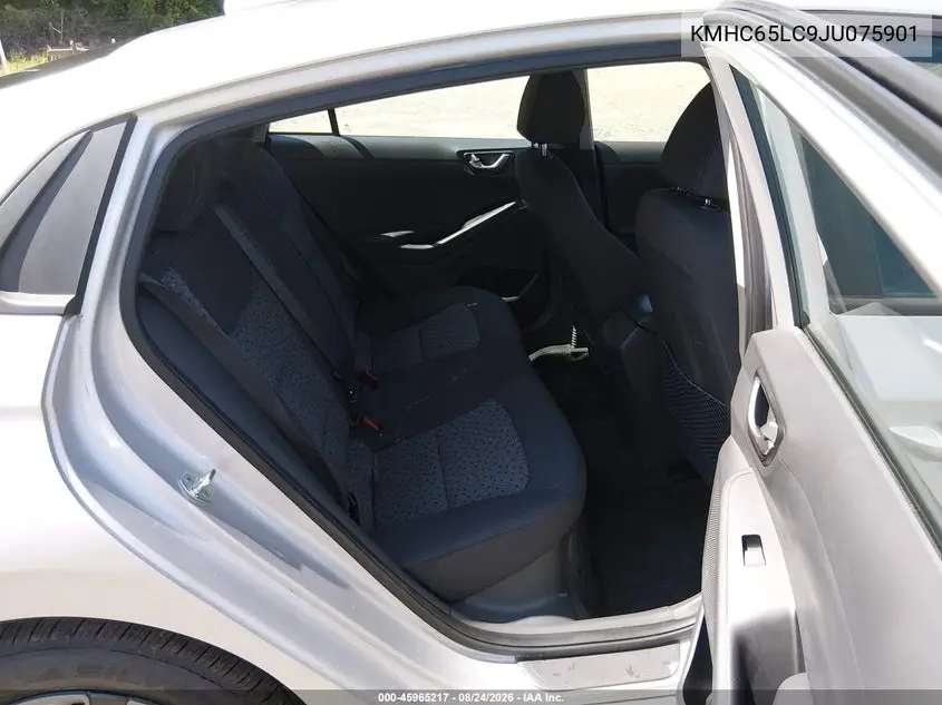 2018 HYUNDAI IONIQ VIN KMHC65LC9JU075901 — фото 8