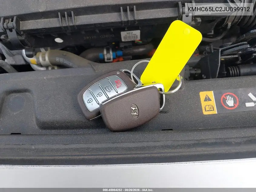 2018 HYUNDAI IONIQ VIN KMHC65LC2JU099912 — фото 11