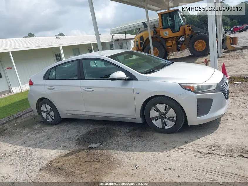 2018 HYUNDAI IONIQ VIN KMHC65LC2JU099912 — фото 18