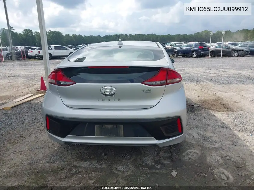 2018 HYUNDAI IONIQ VIN KMHC65LC2JU099912 — фото 21
