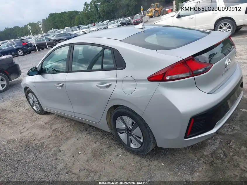 2018 HYUNDAI IONIQ VIN KMHC65LC2JU099912 — фото 3