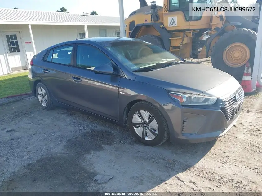 HYUNDAI IONIQ 2018, VIN KMHC65LC8JU099672