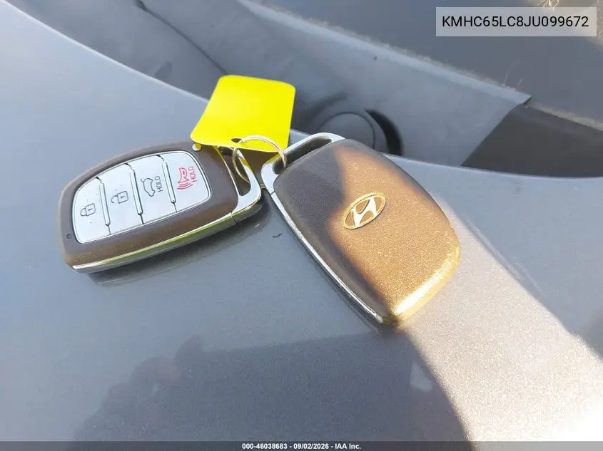 2018 HYUNDAI IONIQ VIN KMHC65LC8JU099672 — фото 11