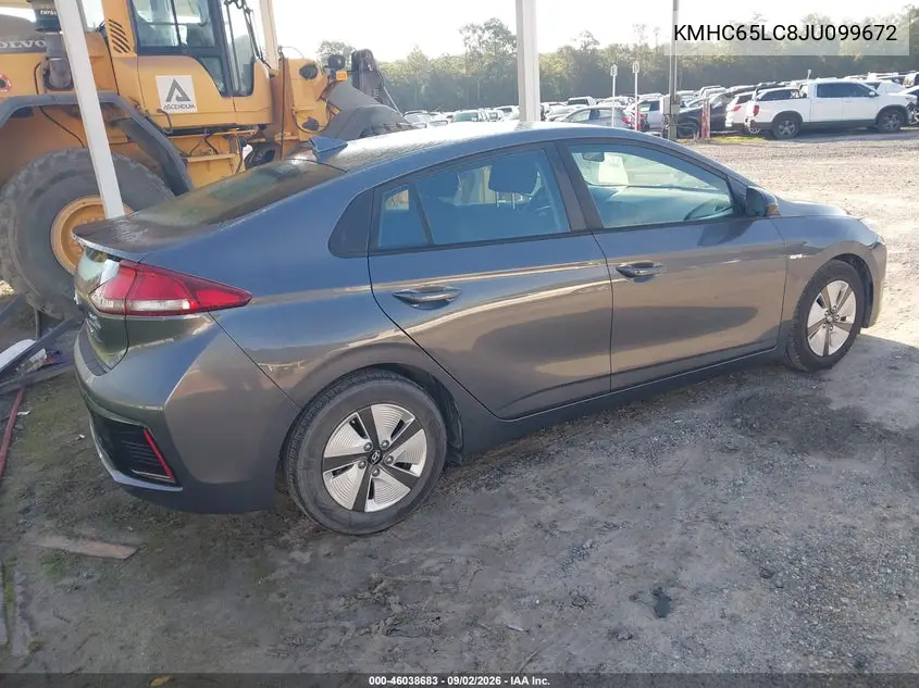 2018 HYUNDAI IONIQ VIN KMHC65LC8JU099672 — фото 4