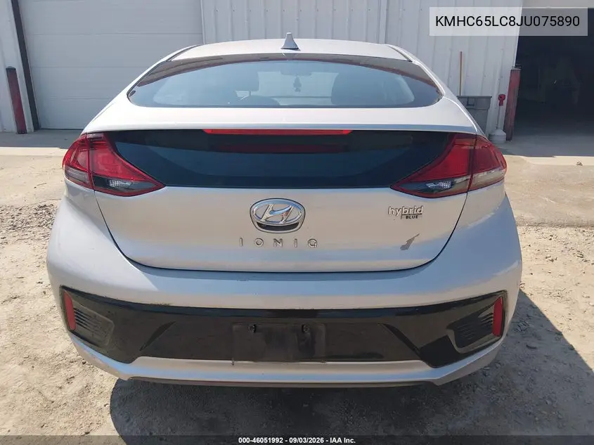 2018 HYUNDAI IONIQ VIN KMHC65LC8JU075890 — фото 16