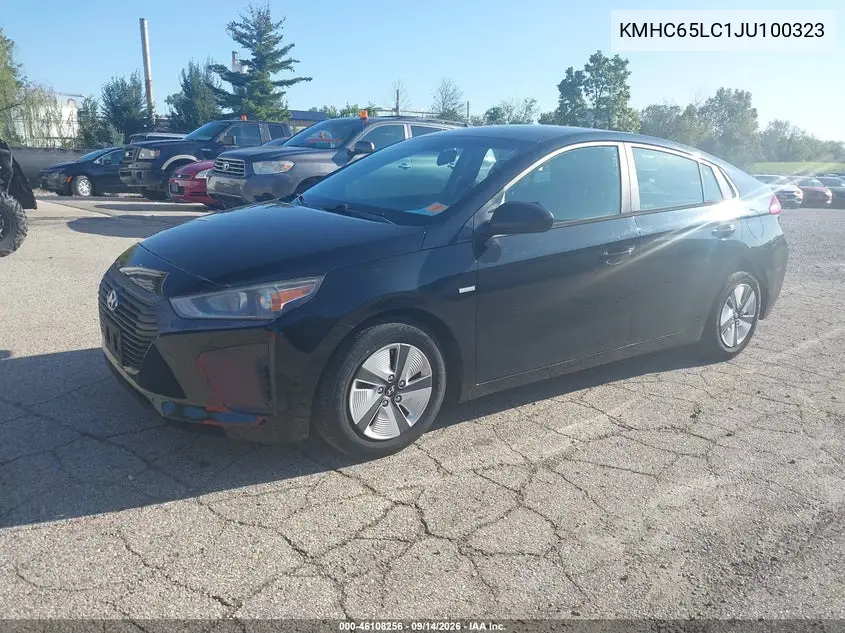 2018 HYUNDAI IONIQ VIN KMHC65LC1JU100323 — фото 2