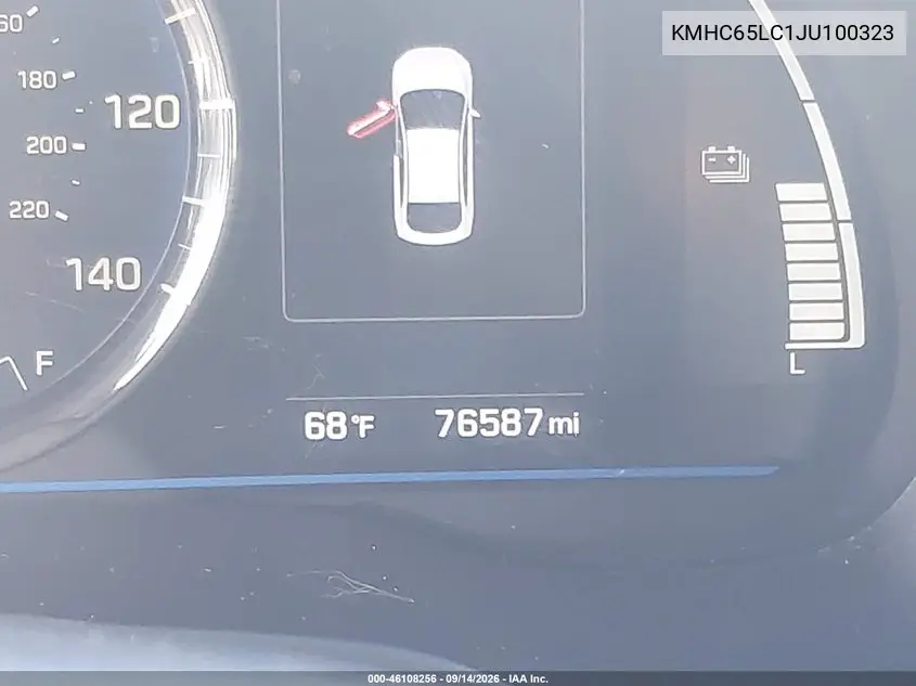 2018 HYUNDAI IONIQ VIN KMHC65LC1JU100323 — фото 21