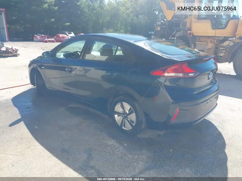 2018 HYUNDAI IONIQ VIN KMHC65LC0JU075964 — фото 3