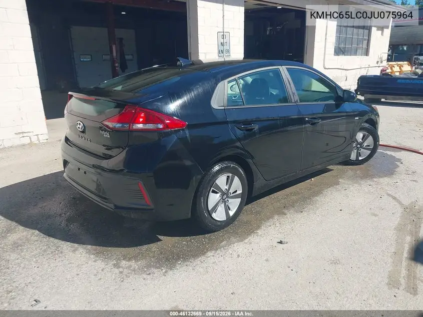 2018 HYUNDAI IONIQ VIN KMHC65LC0JU075964 — фото 4