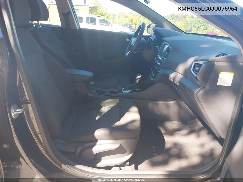 2018 HYUNDAI IONIQ VIN KMHC65LC0JU075964 — фото 5