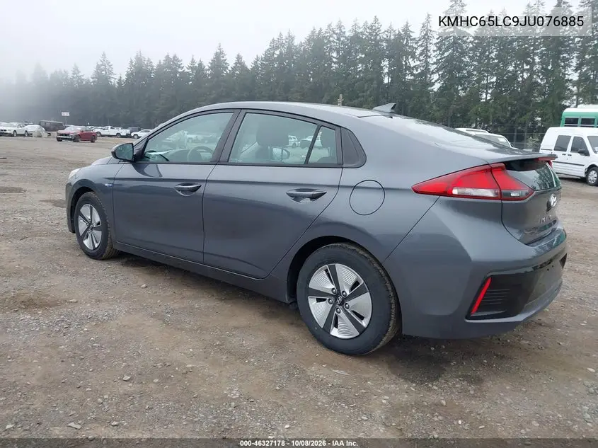 2018 HYUNDAI IONIQ VIN KMHC65LC9JU076885 — фото 3