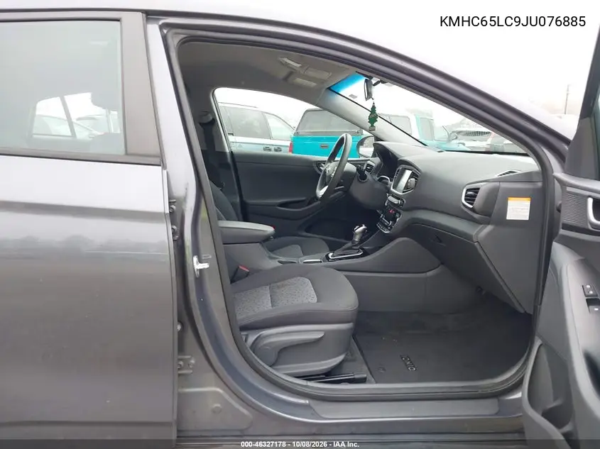 2018 HYUNDAI IONIQ VIN KMHC65LC9JU076885 — фото 5