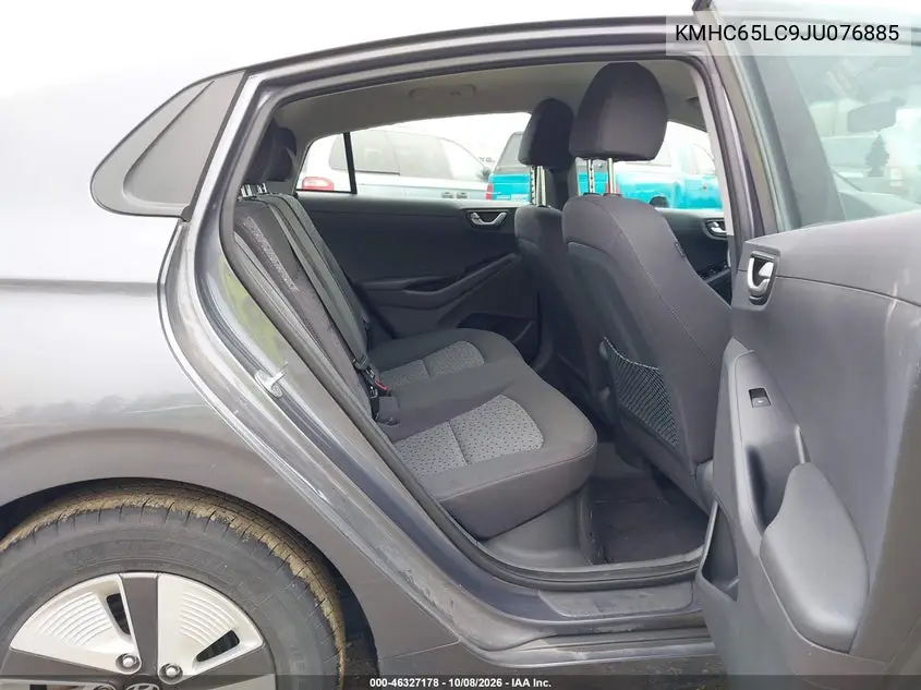 2018 HYUNDAI IONIQ VIN KMHC65LC9JU076885 — фото 8