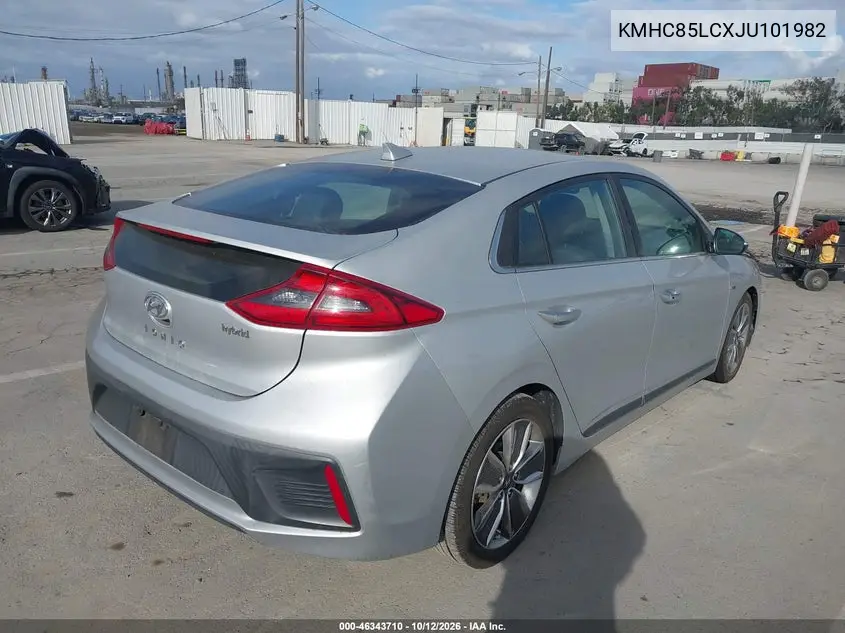 2018 HYUNDAI IONIQ VIN KMHC85LCXJU101982 — фото 4