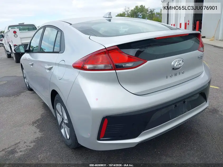 2018 HYUNDAI IONIQ VIN KMHC65LC3JU076901 — фото 3