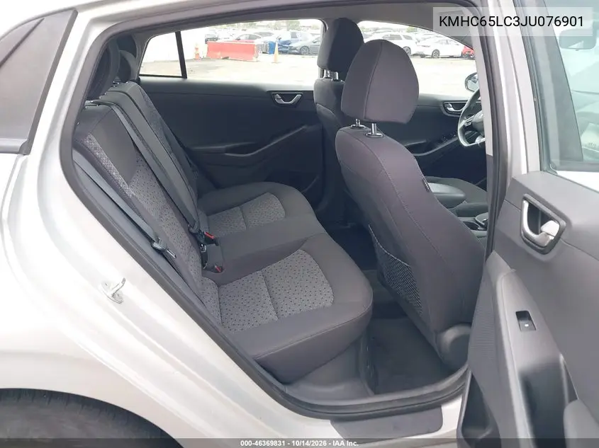 2018 HYUNDAI IONIQ VIN KMHC65LC3JU076901 — фото 8
