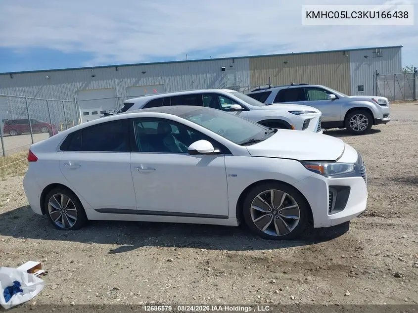 2019 HYUNDAI IONIQ VIN KMHC05LC3KU166438 — фото 12
