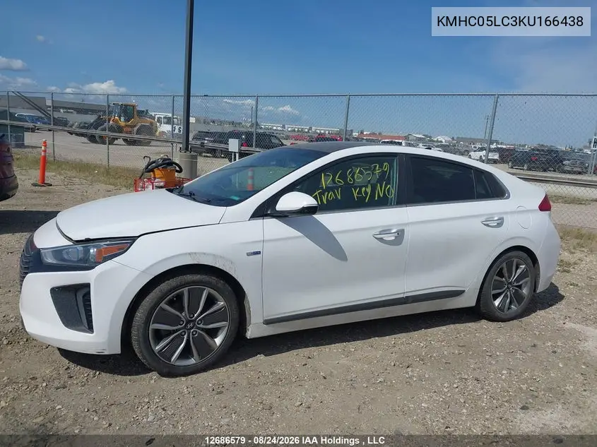 2019 HYUNDAI IONIQ VIN KMHC05LC3KU166438 — фото 13