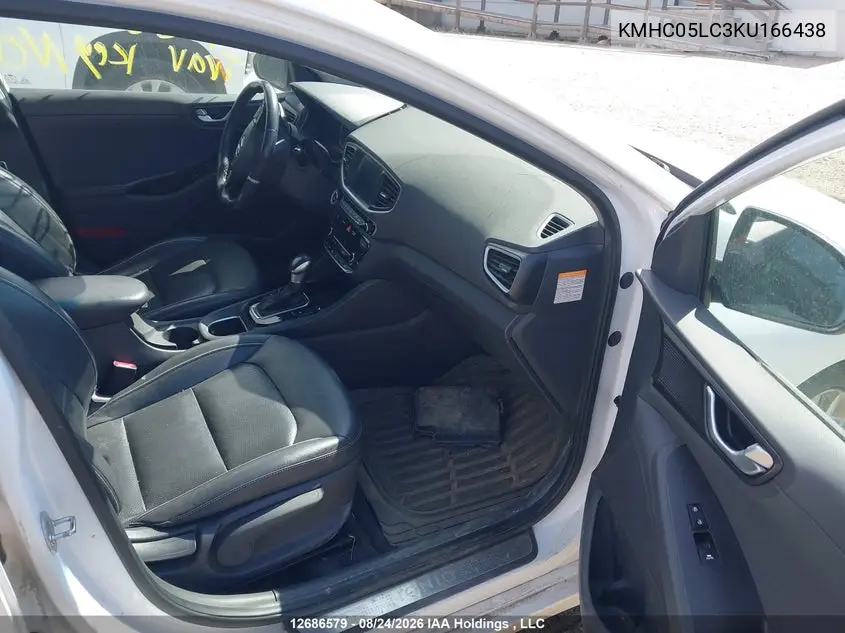 2019 HYUNDAI IONIQ VIN KMHC05LC3KU166438 — фото 5