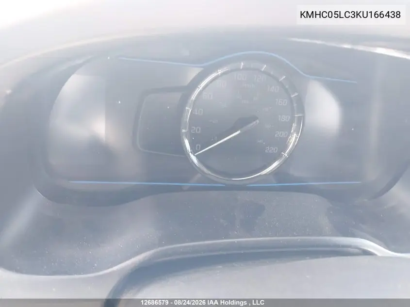 2019 HYUNDAI IONIQ VIN KMHC05LC3KU166438 — фото 7
