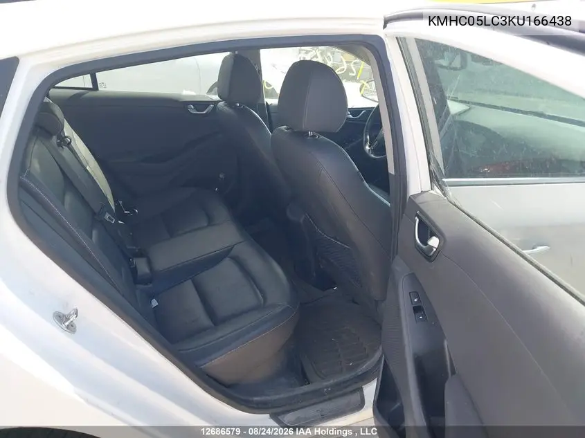 2019 HYUNDAI IONIQ VIN KMHC05LC3KU166438 — фото 8