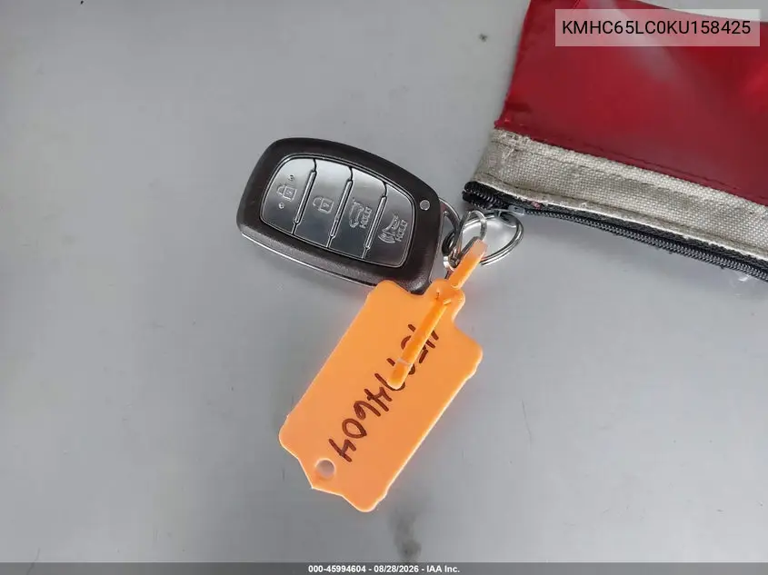 2019 HYUNDAI IONIQ VIN KMHC65LC0KU158425 — фото 11