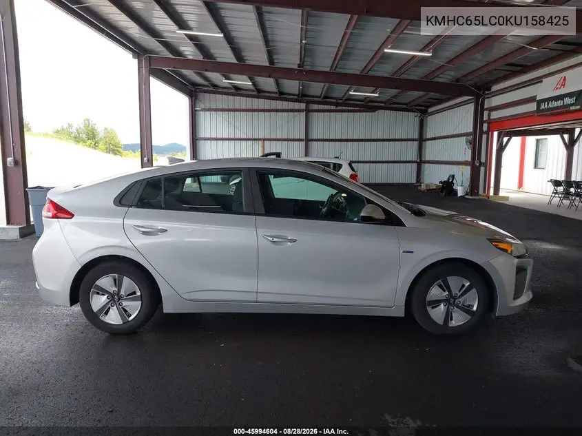 2019 HYUNDAI IONIQ VIN KMHC65LC0KU158425 — фото 18