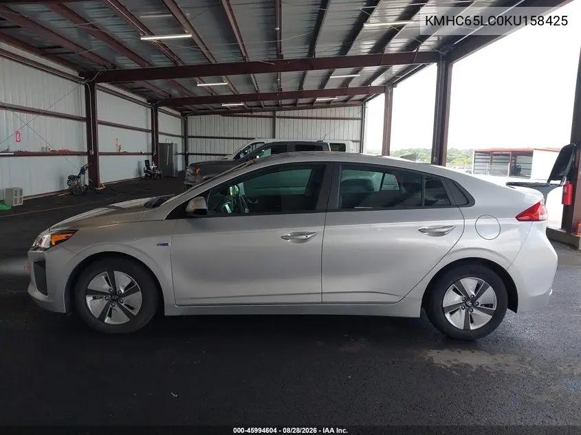 2019 HYUNDAI IONIQ VIN KMHC65LC0KU158425 — фото 19