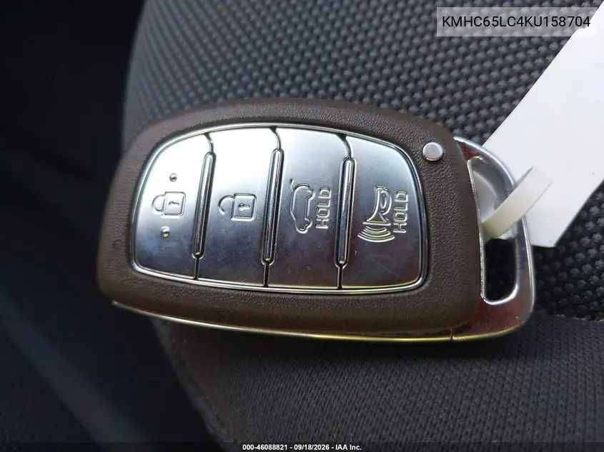 2019 HYUNDAI IONIQ VIN KMHC65LC4KU158704 — фото 11