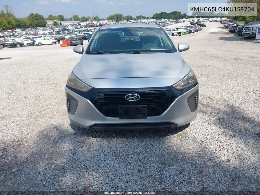 2019 HYUNDAI IONIQ VIN KMHC65LC4KU158704 — фото 13