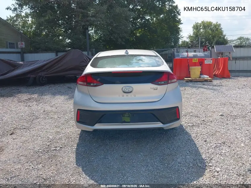 2019 HYUNDAI IONIQ VIN KMHC65LC4KU158704 — фото 17