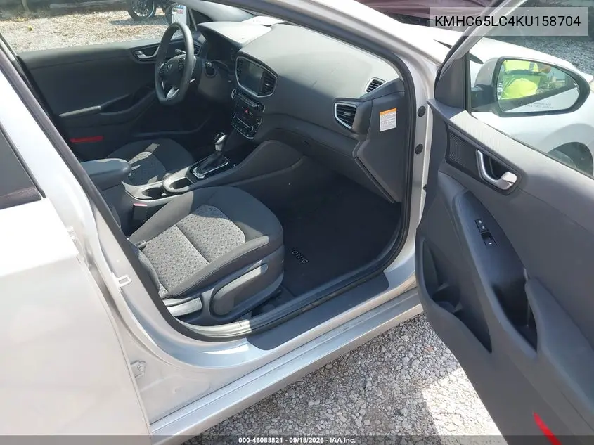 2019 HYUNDAI IONIQ VIN KMHC65LC4KU158704 — фото 5