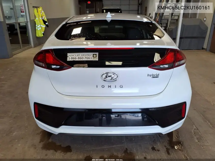 2019 HYUNDAI IONIQ VIN KMHC65LC2KU160161 — фото 19