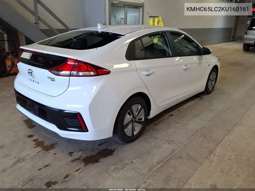 2019 HYUNDAI IONIQ VIN KMHC65LC2KU160161 — фото 4